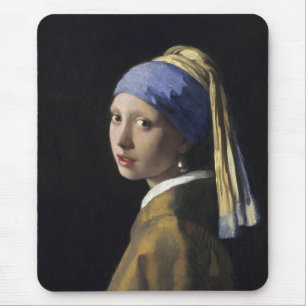 Johannes Vermeer - Meisje met de parel Muismat