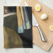 Johannes Vermeer - Meisje met de Parel Theedoek (Quarter Fold)