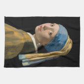 Johannes Vermeer - Meisje met de Parel Theedoek (Horizontaal)