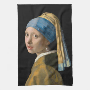 Johannes Vermeer - Meisje met de Parel Theedoek