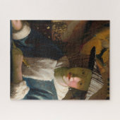 Johannes Vermeer - Meisje met een Flute Legpuzzel (Horizontaal)