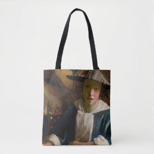 Johannes Vermeer - Meisje met een Flute Tote Bag