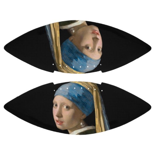 Johannes Vermeer - Meisje met een parel American Football (Panelen)