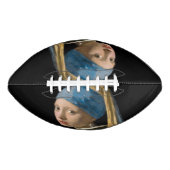 Johannes Vermeer - Meisje met een parel American Football (Voorkant)