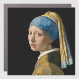 Johannes Vermeer - Meisje met een parel Automagneet