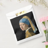 Johannes Vermeer - Meisje met een parel Bedankzakje (Gezegeld)