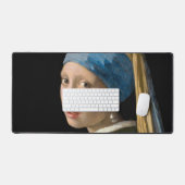 Johannes Vermeer - Meisje met een parel Bureaumat (Keyboard & Muis)