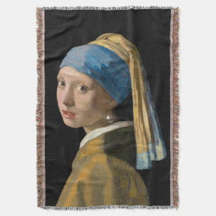Johannes Vermeer - Meisje met een parel Deken