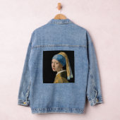 Johannes Vermeer - Meisje met een parel Denim Jacket (Hangar)
