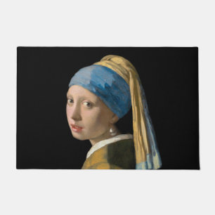 Johannes Vermeer - Meisje met een parel Deurmat