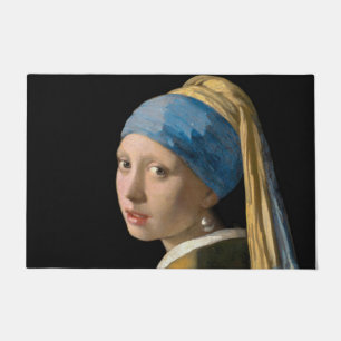 Johannes Vermeer - Meisje met een parel Deurmat