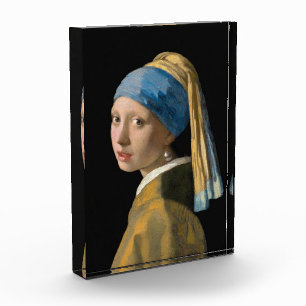 Johannes Vermeer - Meisje met een parel Fotoblokken