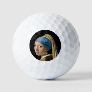 Johannes Vermeer - Meisje met een parel Golfballen