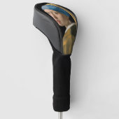 Johannes Vermeer - Meisje met een parel Golfheadcover (Schuin)