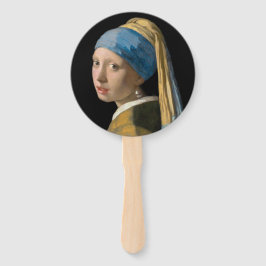 Johannes Vermeer - Meisje met een parel Handwaaier