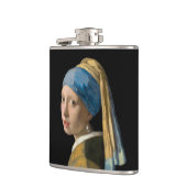 Johannes Vermeer - Meisje met een parel Heupfles (Links)