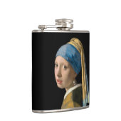 Johannes Vermeer - Meisje met een parel Heupfles (Rechts)