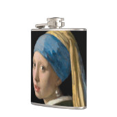 Johannes Vermeer - Meisje met een parel Heupfles (Links)