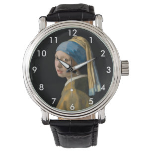 Johannes Vermeer - Meisje met een parel Horloge