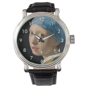 Johannes Vermeer - Meisje met een parel Horloge