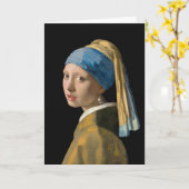 Johannes Vermeer - Meisje met een parel Kaart (Gele Bloem)