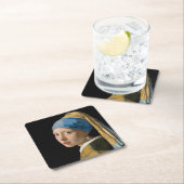 Johannes Vermeer - Meisje met een parel Kartonnen Onderzetters (Insitu)