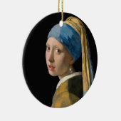 Johannes Vermeer - Meisje met een parel Keramisch Ornament (Rechts)