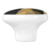 Johannes Vermeer - Meisje met een parel Keramische Knop (Zijkant)