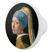 Johannes Vermeer - Meisje met een parel Keramische Knop (Rechts)