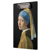 Johannes Vermeer - Meisje met een parel Klembord (Links)