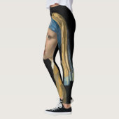 Johannes Vermeer - Meisje met een parel Leggings (Links)