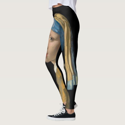 Johannes Vermeer - Meisje met een parel Leggings (Links)
