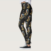 Johannes Vermeer - Meisje met een parel Leggings (Links)