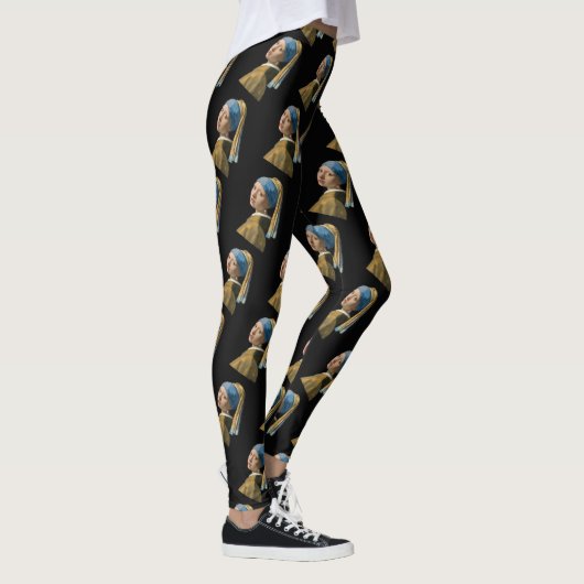Johannes Vermeer - Meisje met een parel Leggings (Rechts)