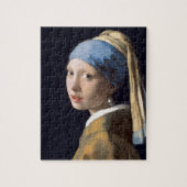 Johannes Vermeer - Meisje met een parel Legpuzzel (Verticaal)