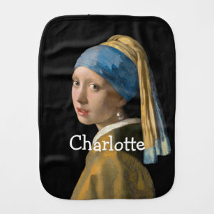 Johannes Vermeer - Meisje met een parel Monddoekje