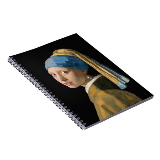 Johannes Vermeer - Meisje met een parel Notitieboek (Rechterzijde)