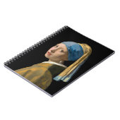 Johannes Vermeer - Meisje met een parel Notitieboek (Linkerzijde)