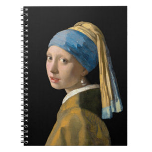 Johannes Vermeer - Meisje met een parel Notitieboek