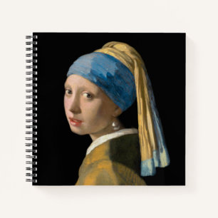 Johannes Vermeer - Meisje met een parel Notitieboek
