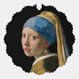 Johannes Vermeer - Meisje met een parel Ornament Kaart