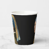 Johannes Vermeer - Meisje met een parel Papieren Bekers (Links)