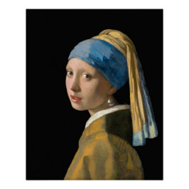 Johannes Vermeer - Meisje met een parel Perfect Poster
