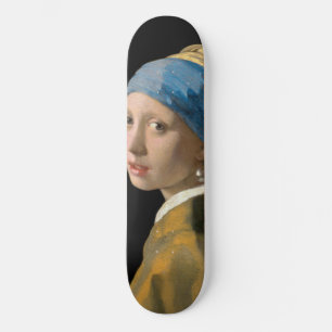 Johannes Vermeer - Meisje met een parel Persoonlijk Skateboard