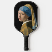 Johannes Vermeer - Meisje met een parel Pickleball Paddle (Voorkant)
