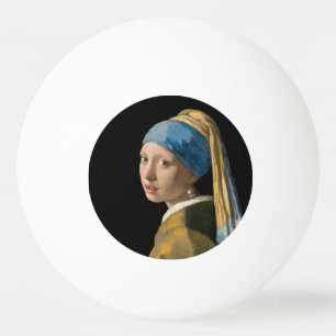 Johannes Vermeer - Meisje met een parel Pingpongbal