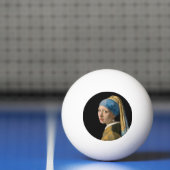 Johannes Vermeer - Meisje met een parel Pingpongbal (Net)