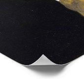 Johannes Vermeer - Meisje met een parel Poster (Hoek)