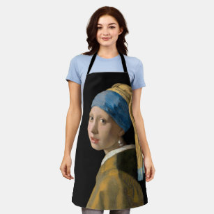 Johannes Vermeer - Meisje met een parel Schort