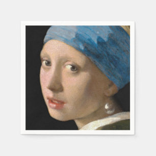 Johannes Vermeer - Meisje met een parel Servet